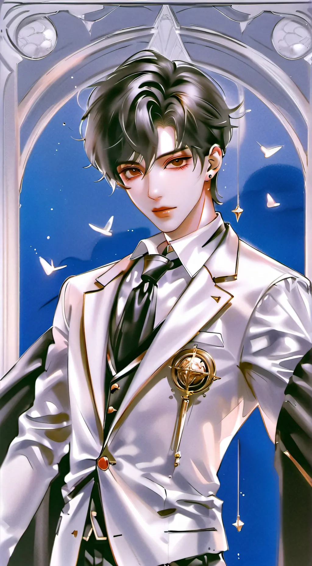 ai character: Vampire boy/jake background