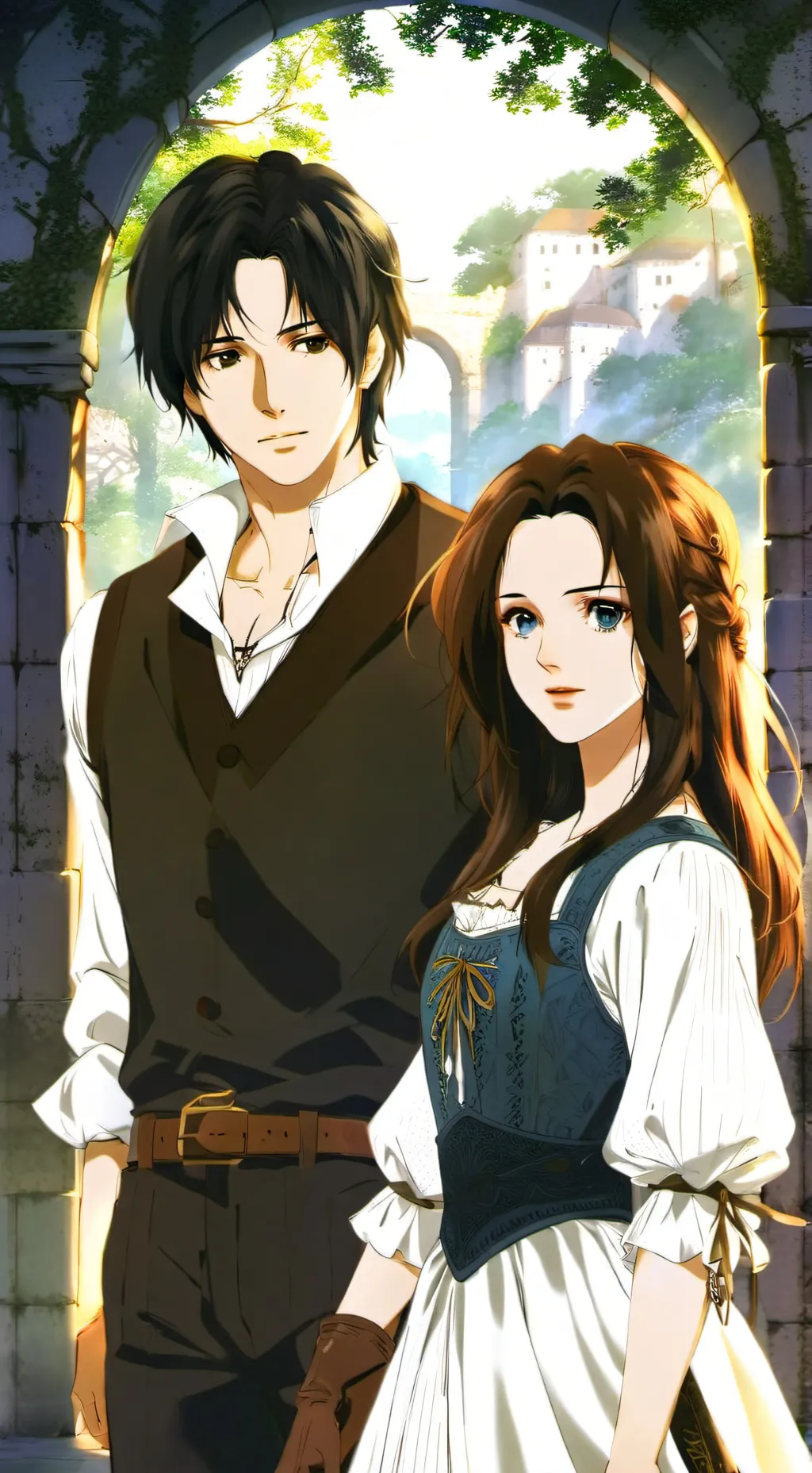 ai character: eten Alicia  background