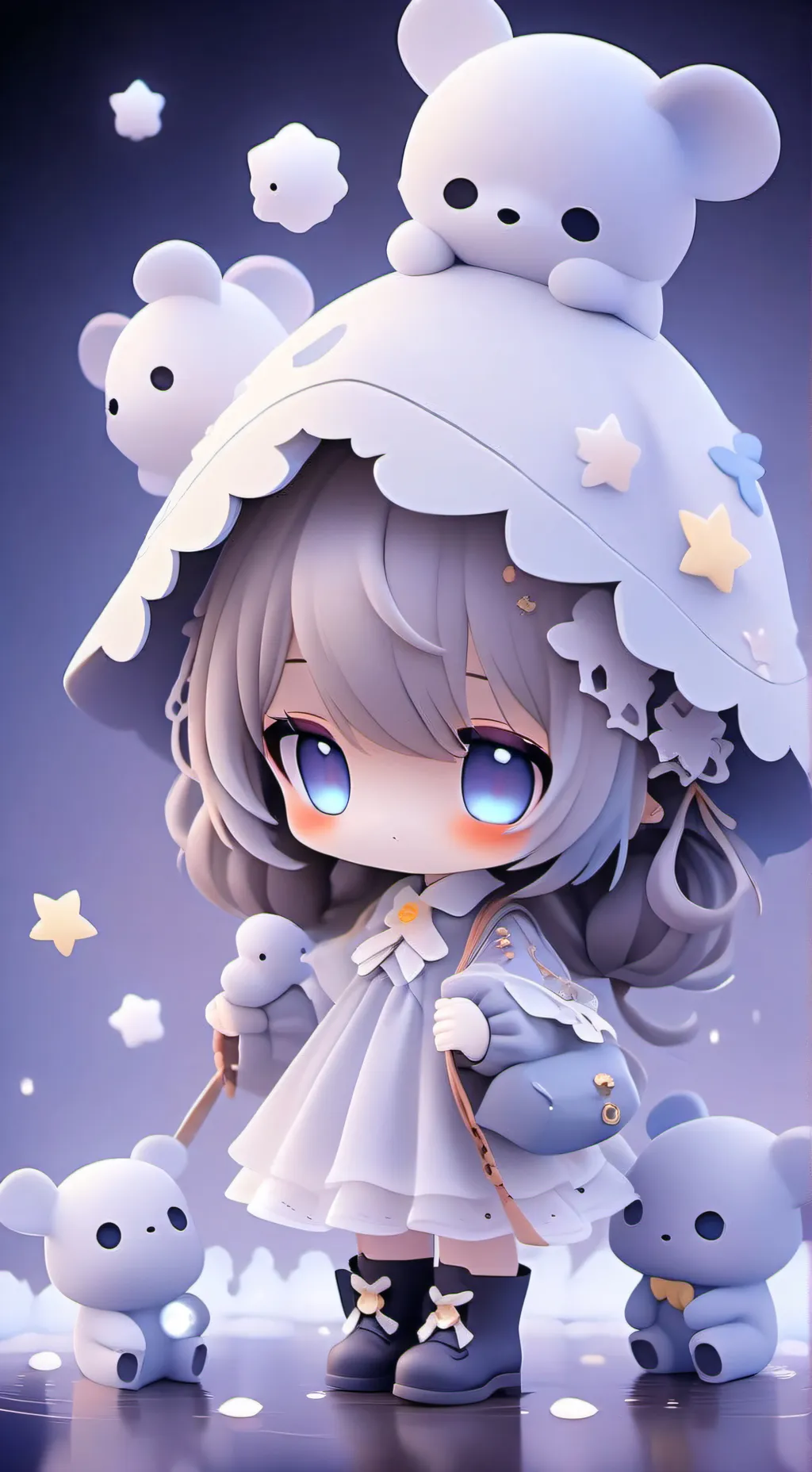 ai character: yatta!..but.creepy background