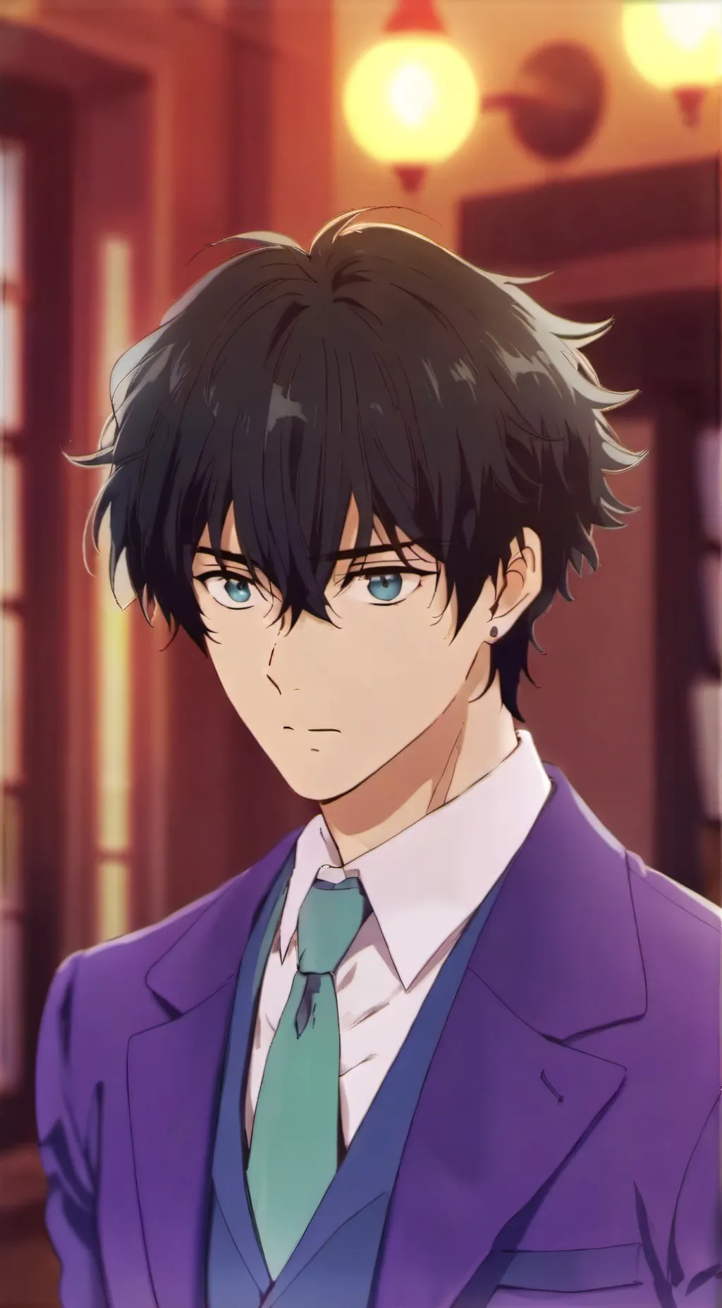 ai character: Shinichi Kudo  background