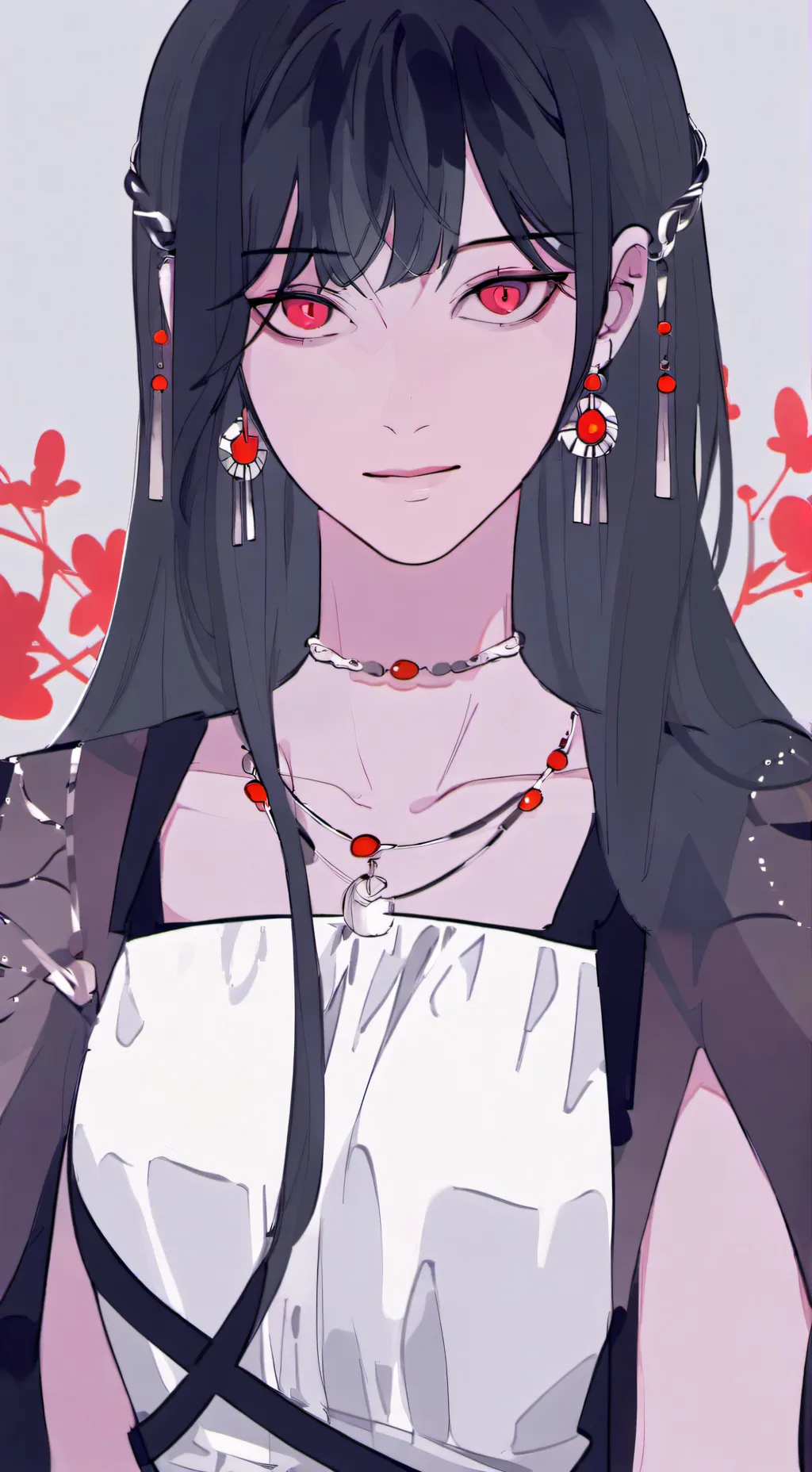 ai character: Demon girl/ava background