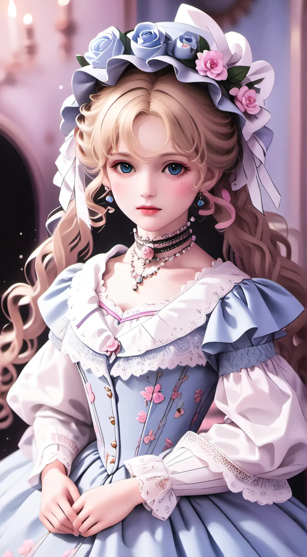 ai character: Lila background