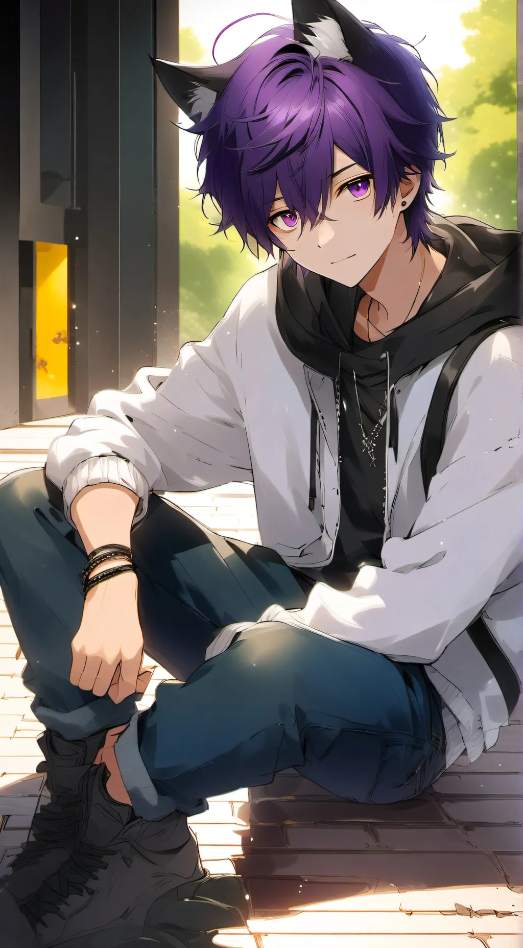 ai character: Jax background