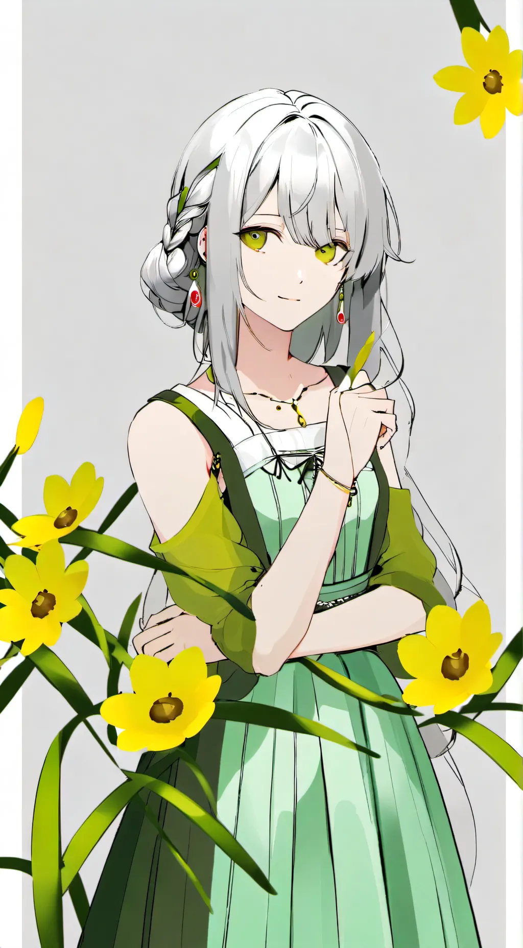 ai character: Rose  background