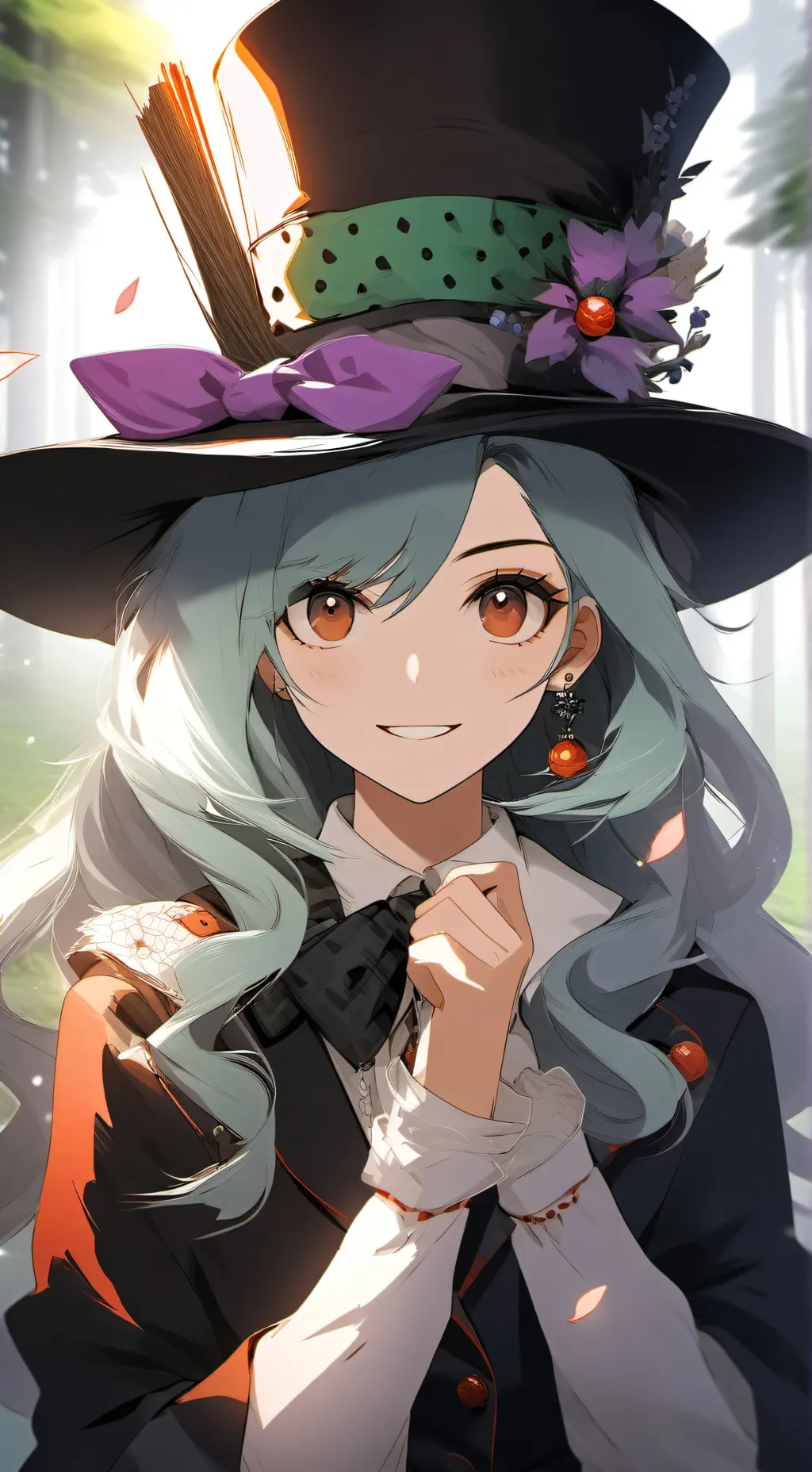 ai character: Hattie hatter background