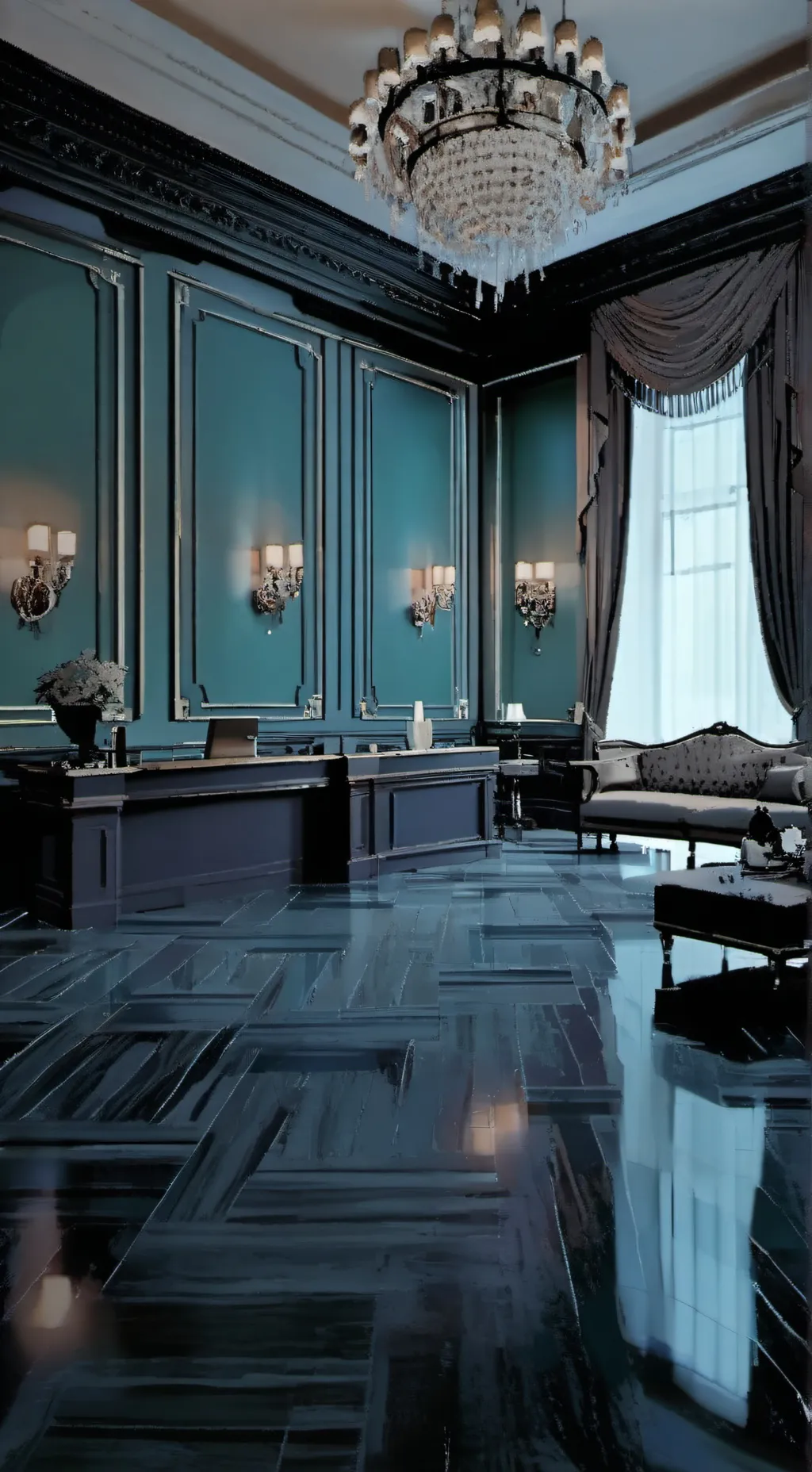 ai character: Hazbin Hotel  background