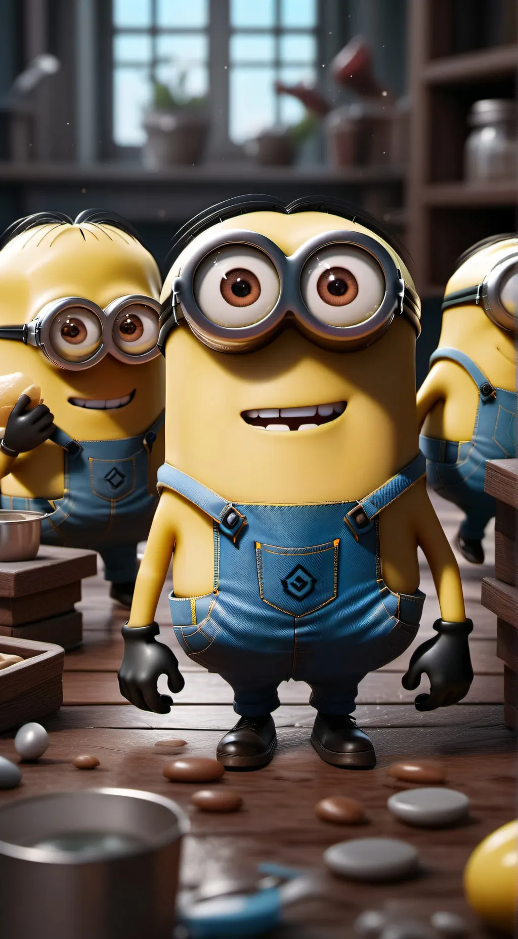 ai character: Minions background