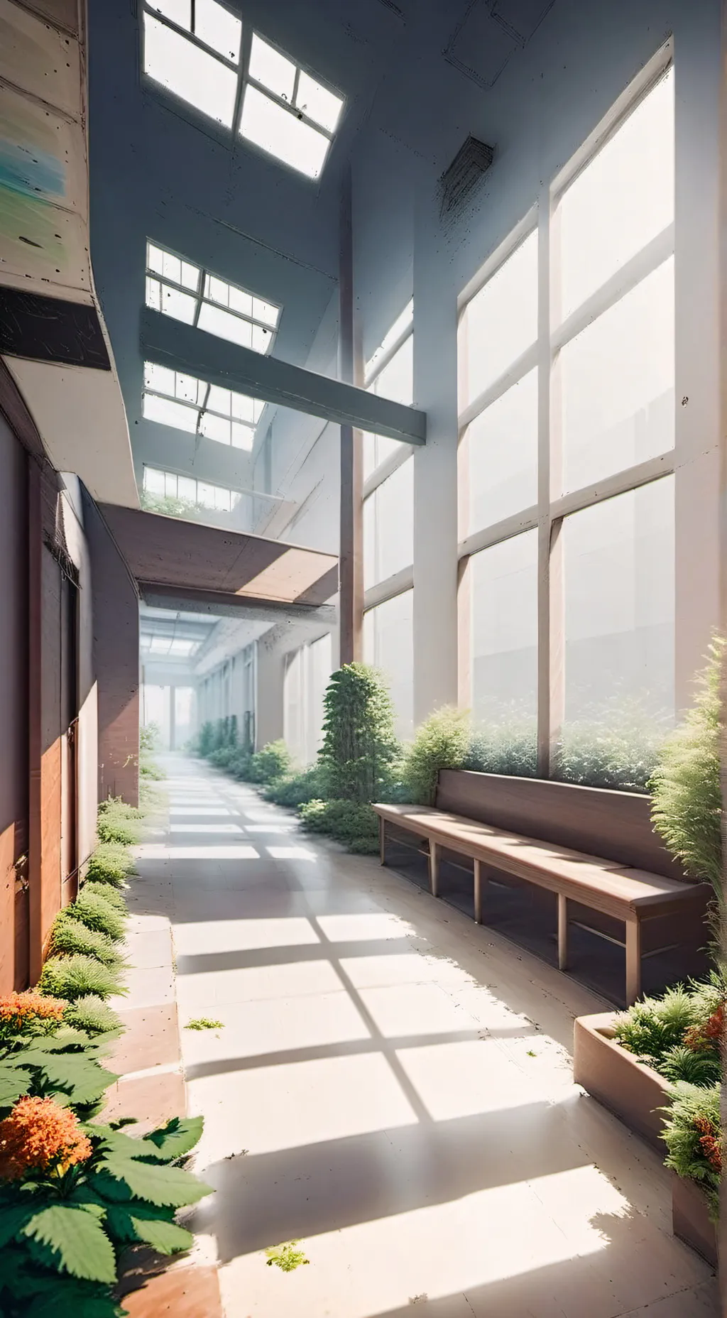 ai character: yandere school background