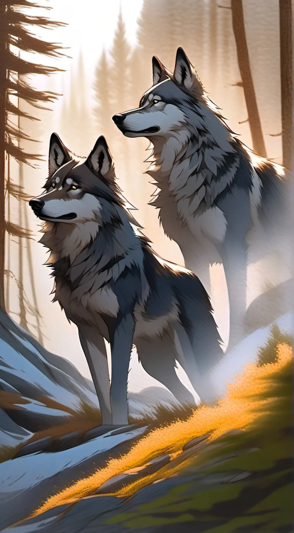 ai character: Los lobos background