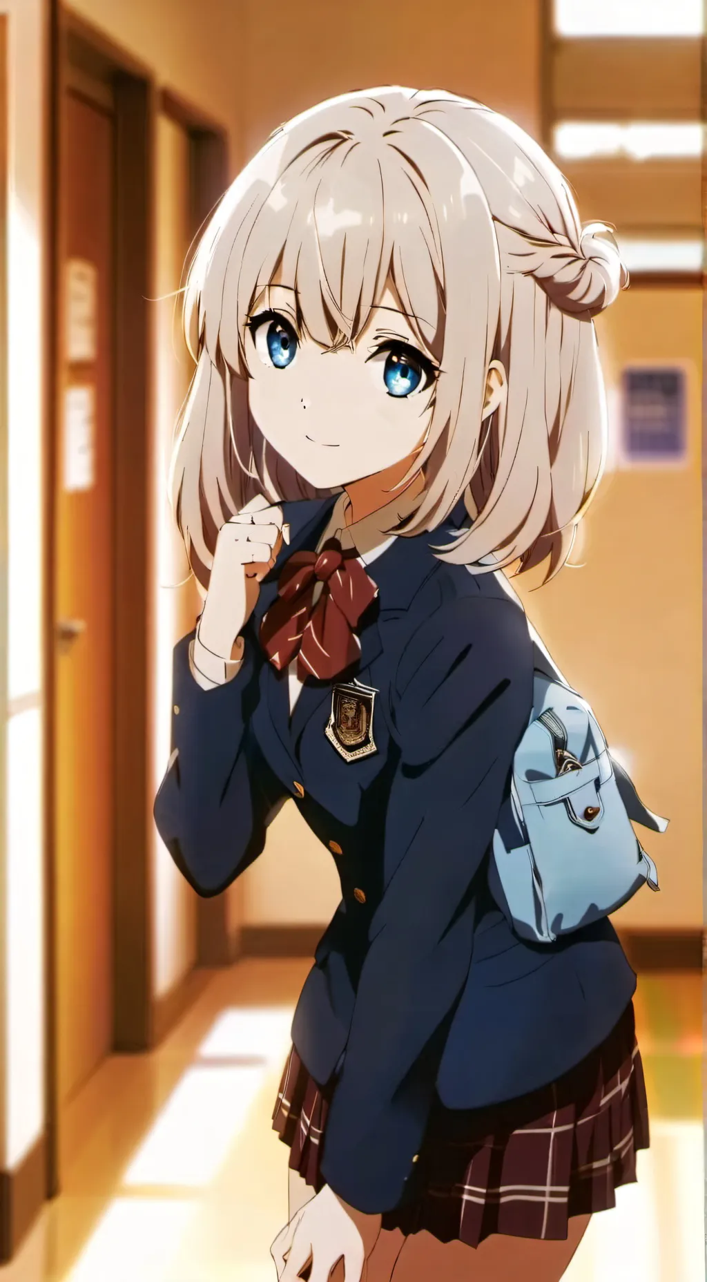 ai character: Nuna Robot background