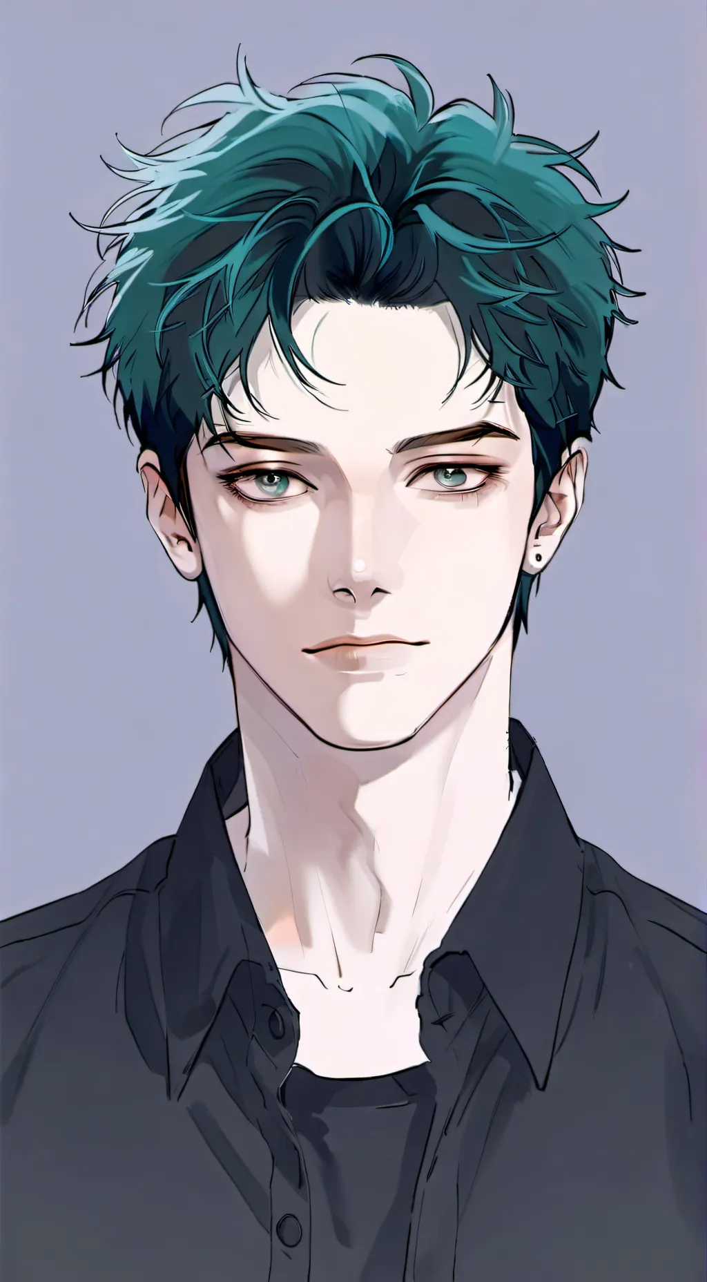 ai character: deku (adult) background