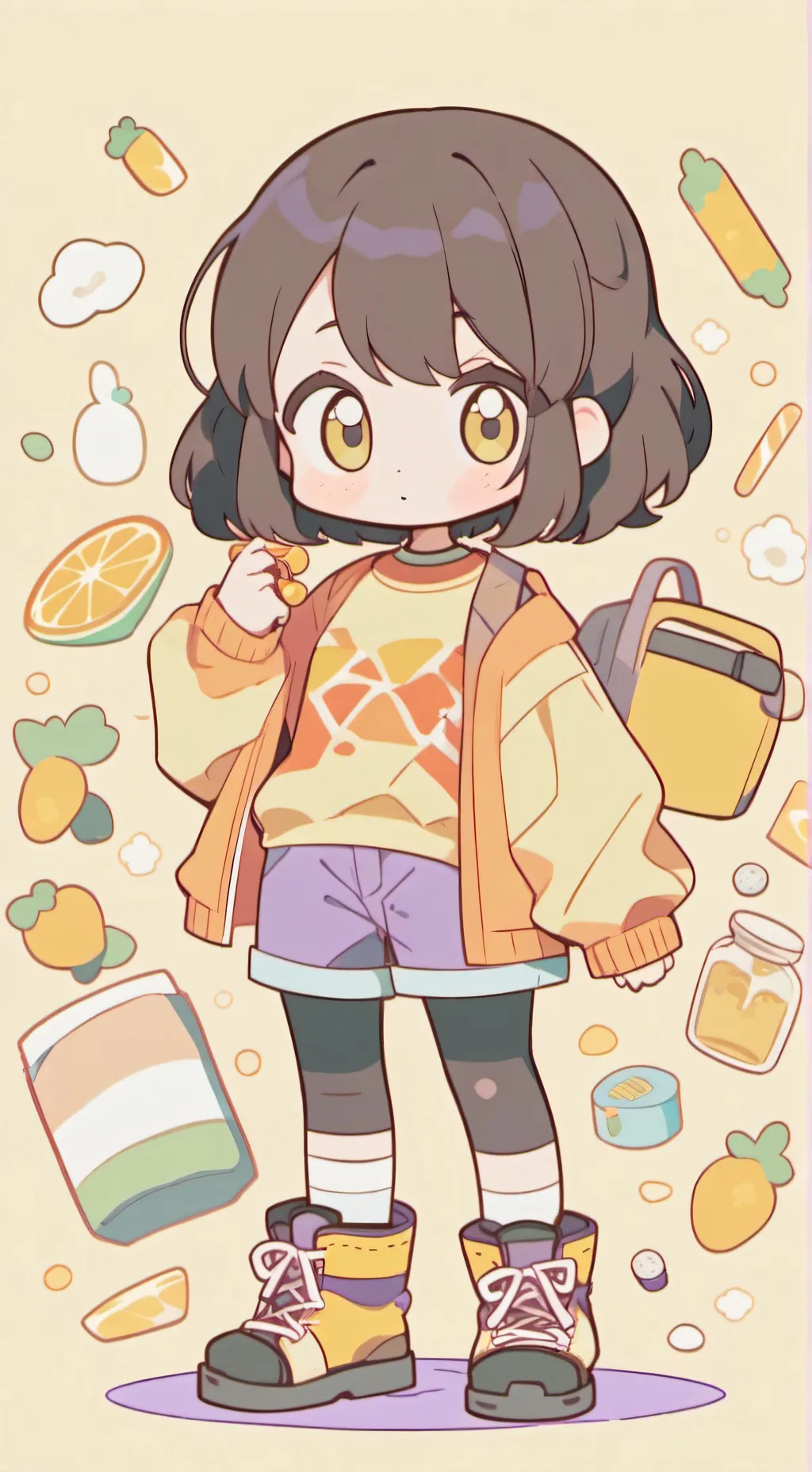 ai character: Babysitting background