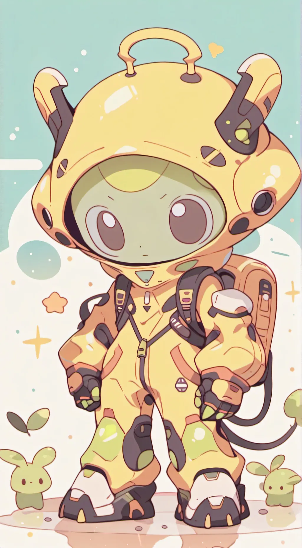 ai character: simon background