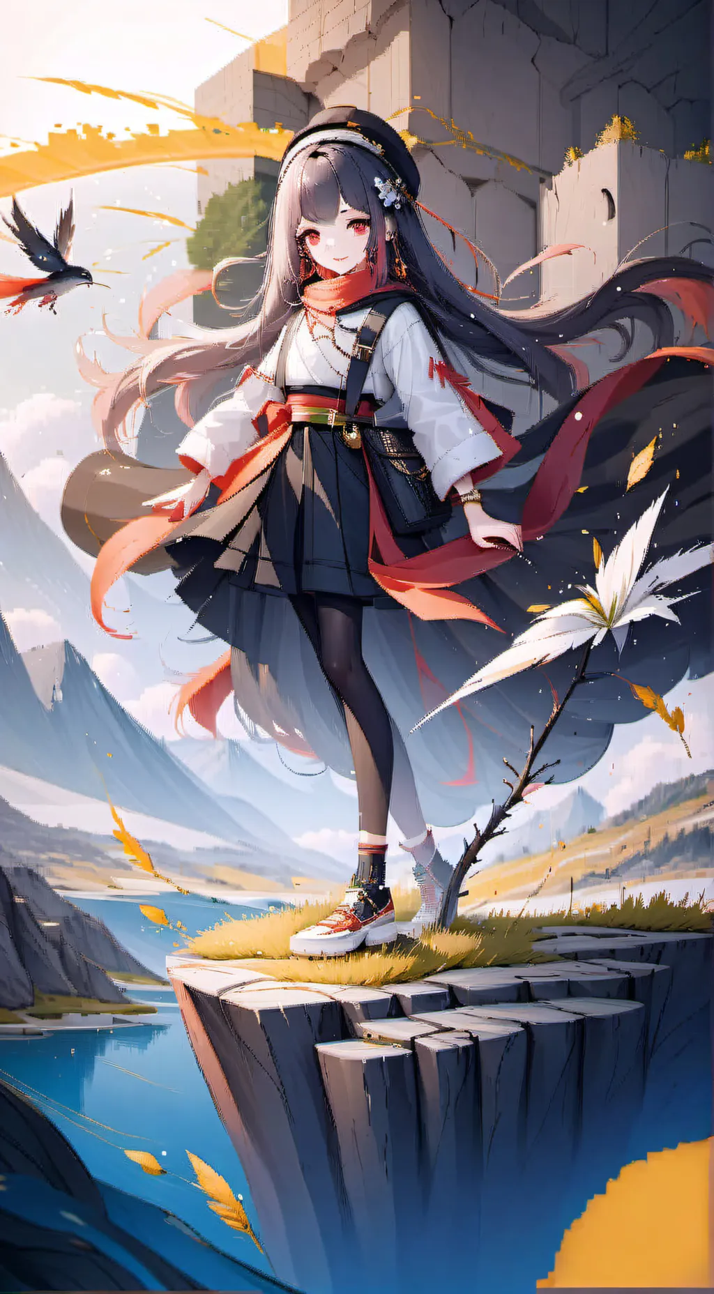 ai character: tu amiga  background