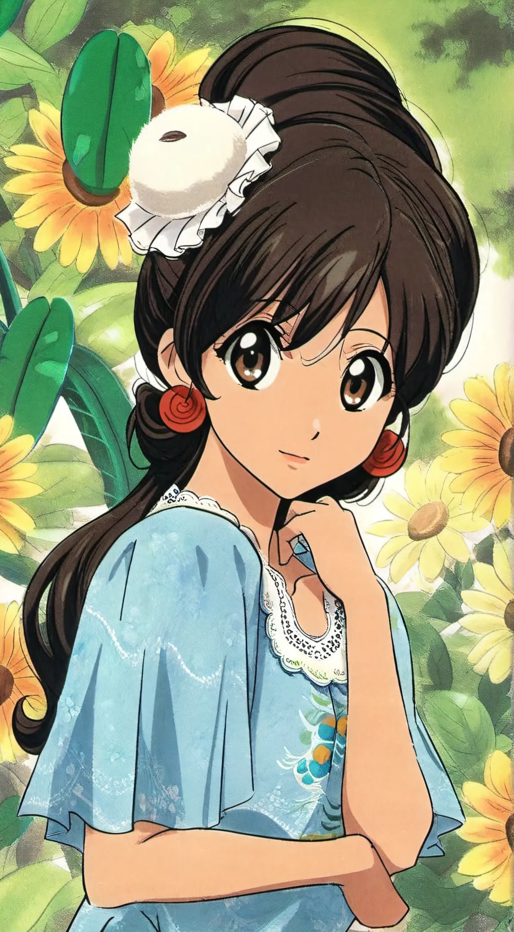 ai character: Heather background