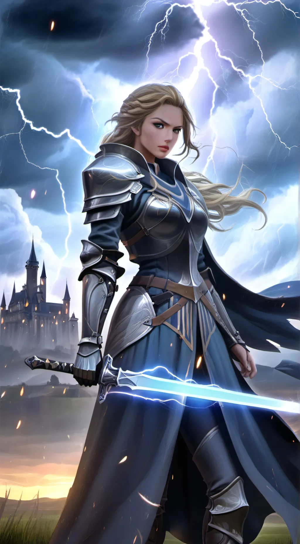 ai character: Evelyn background