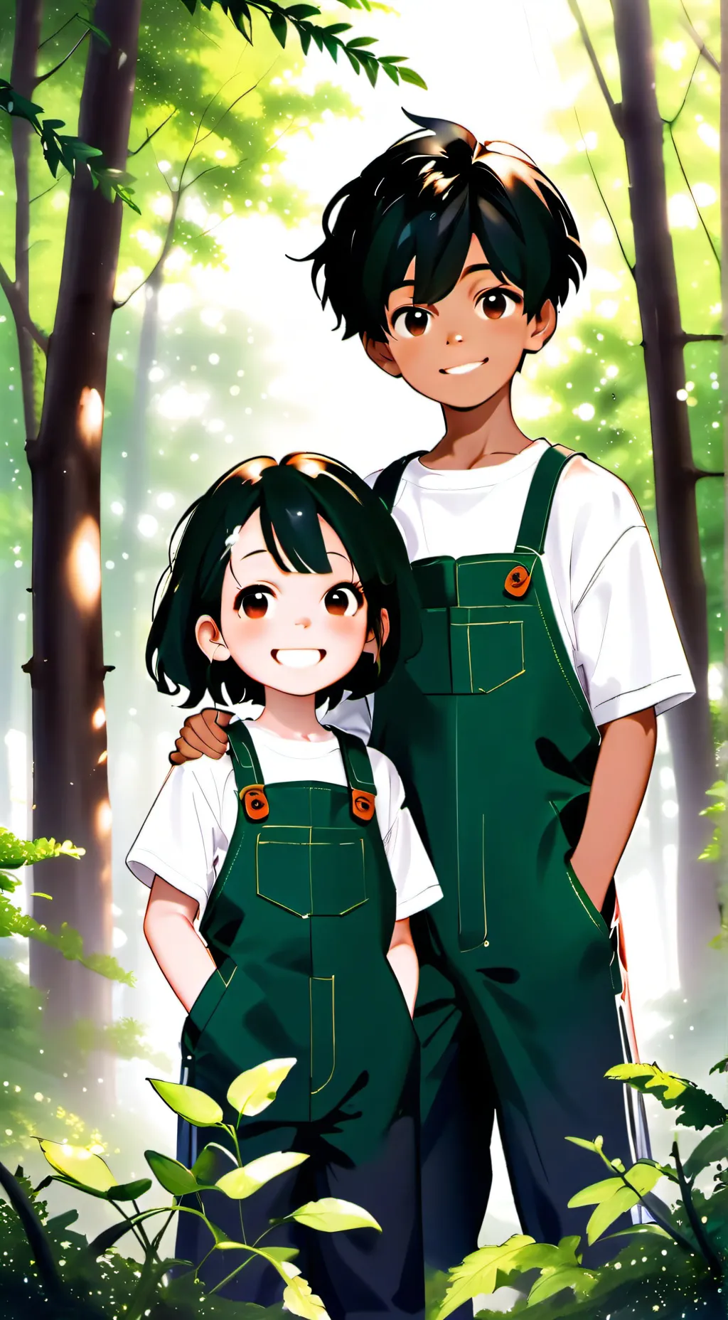 ai character: Gourdy and Toodles background