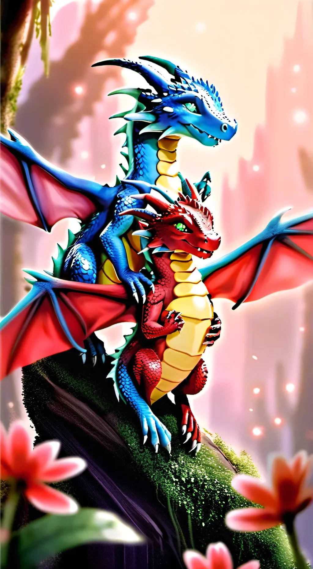 ai character: BabyKae&BabyKoo background