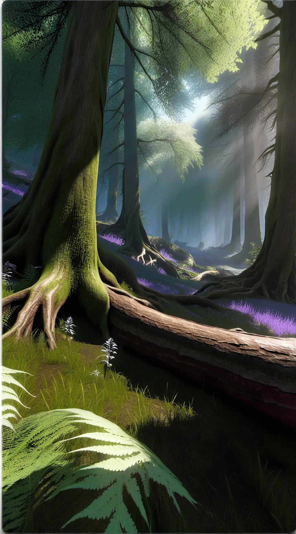 ai character: grass? background