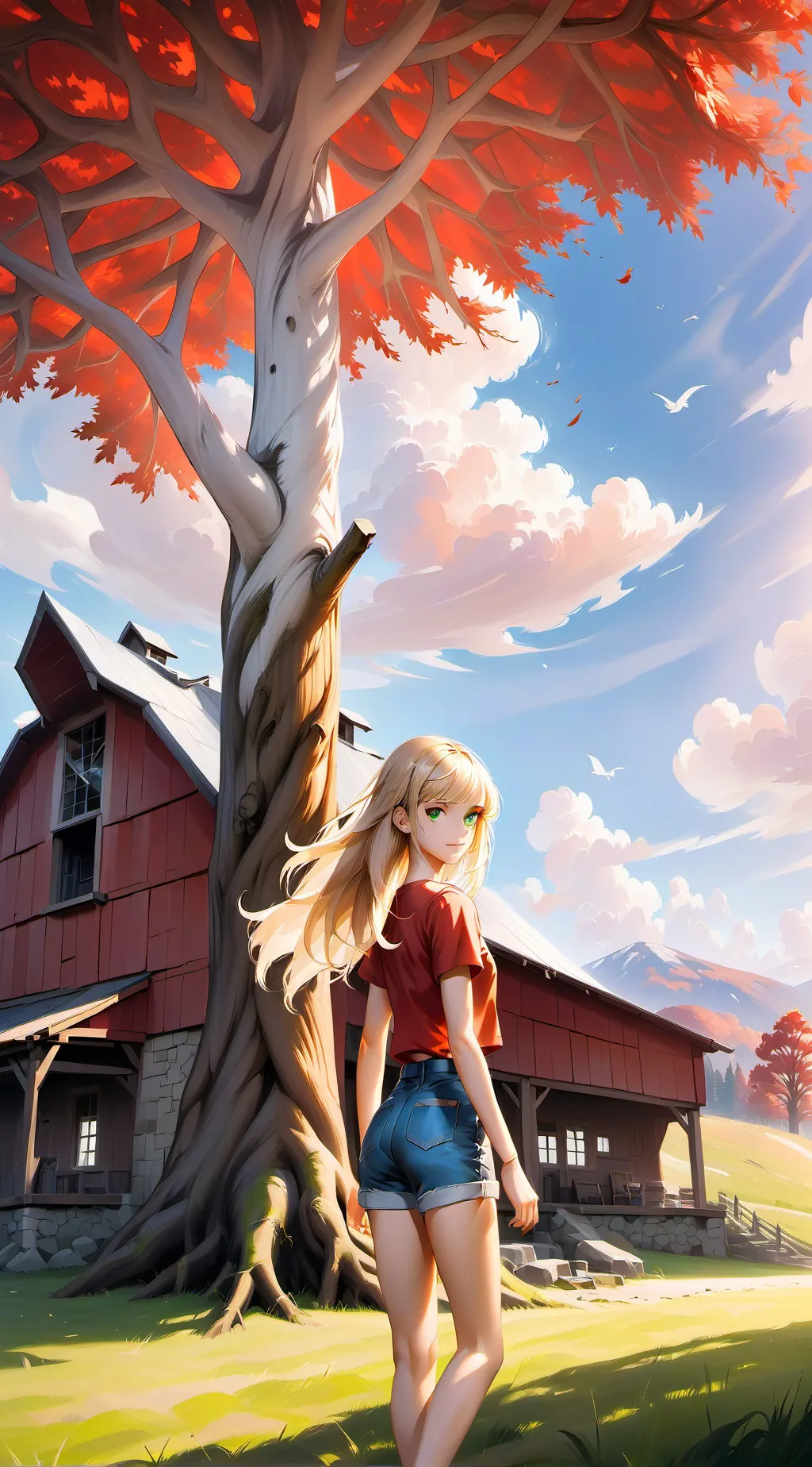 ai character: Maya background