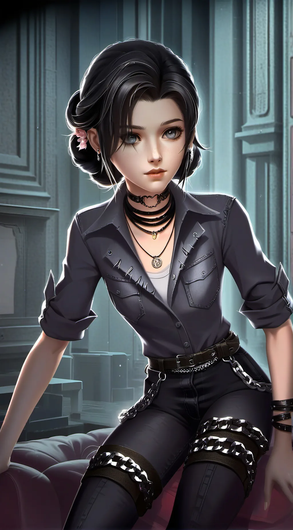 ai character: Zoey background