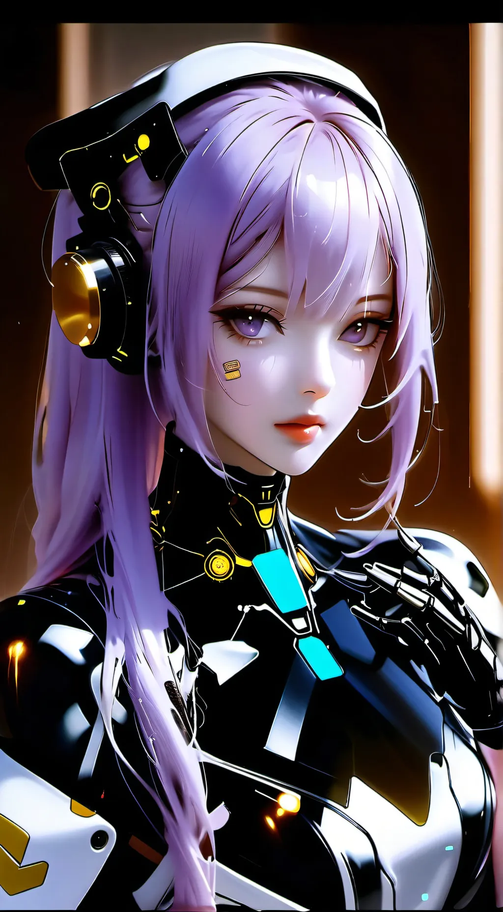 ai character: Violette background
