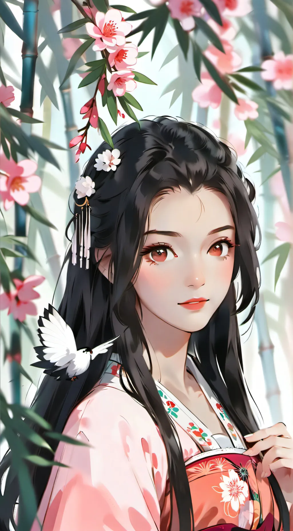 ai character: KNY x MDs  background