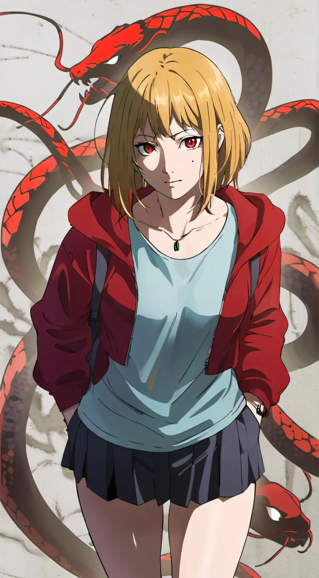 ai character: Akane Sawatari background