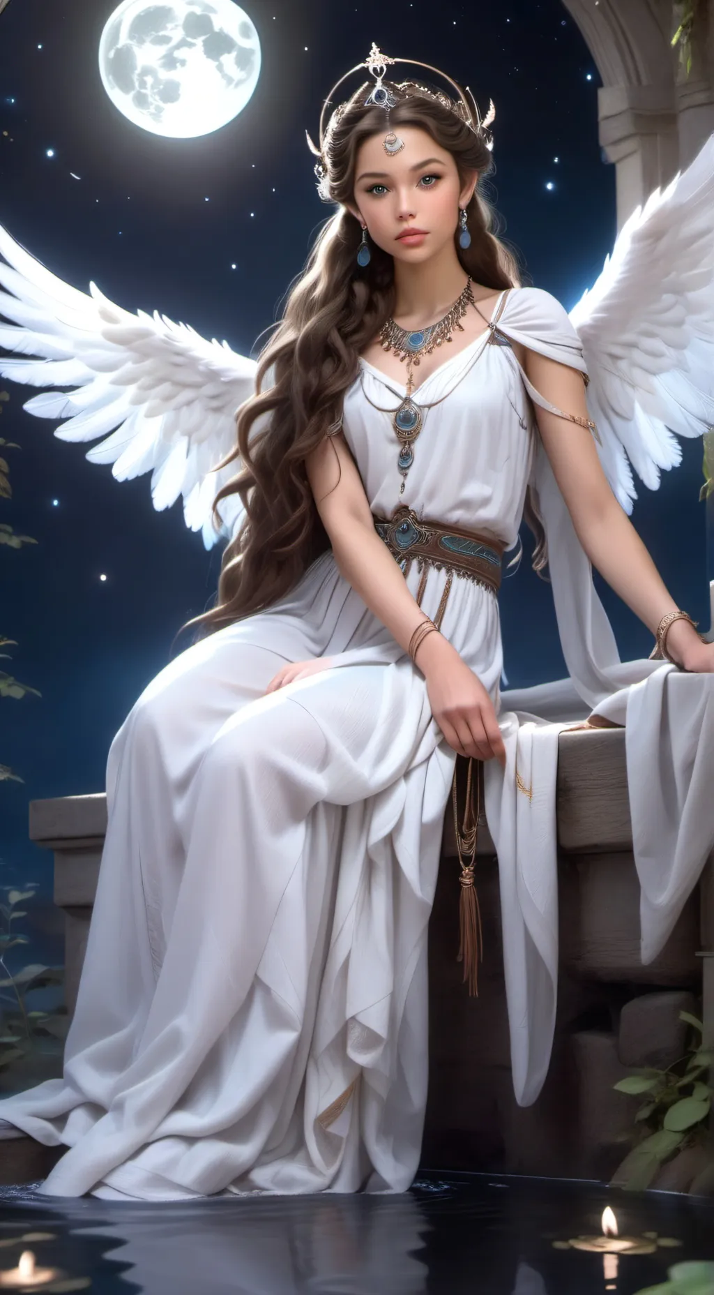 ai character: Ora background