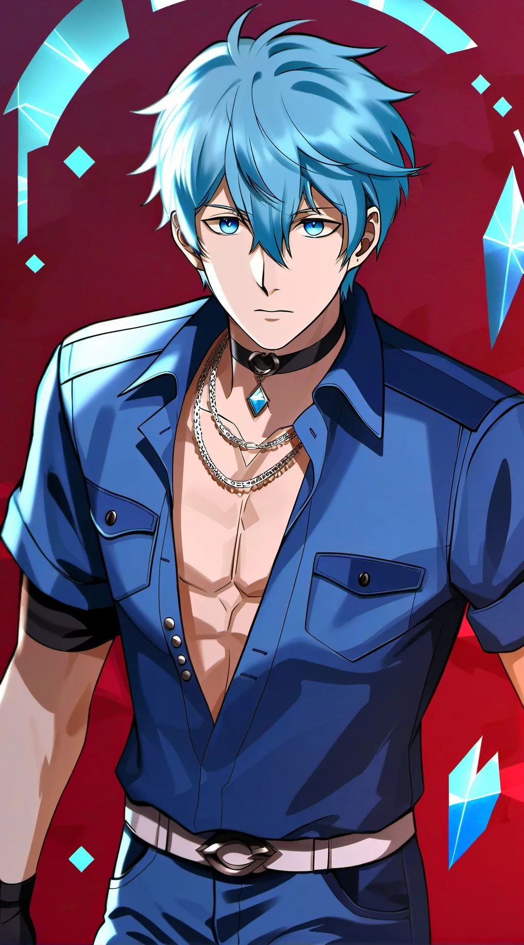 ai character: Freddy background