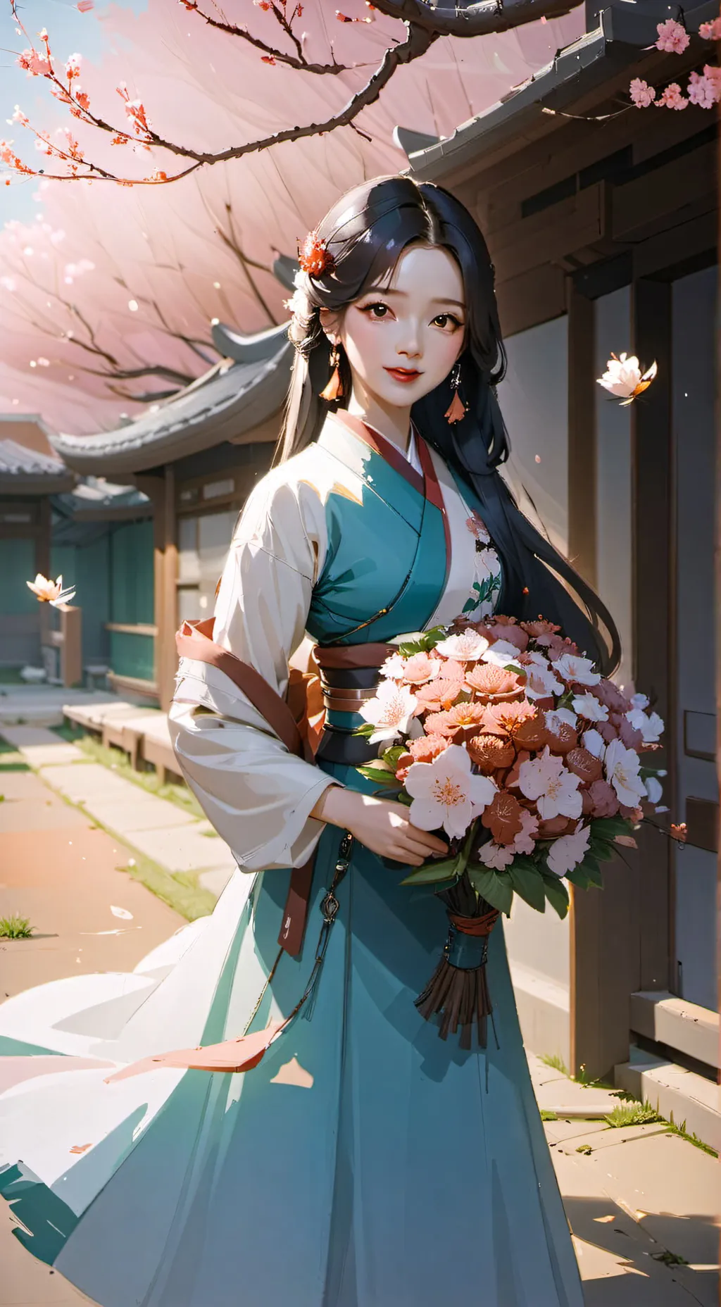 ai character: Rose  background
