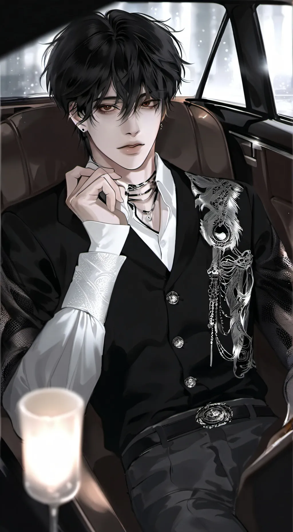 ai character: viaren calcifer background