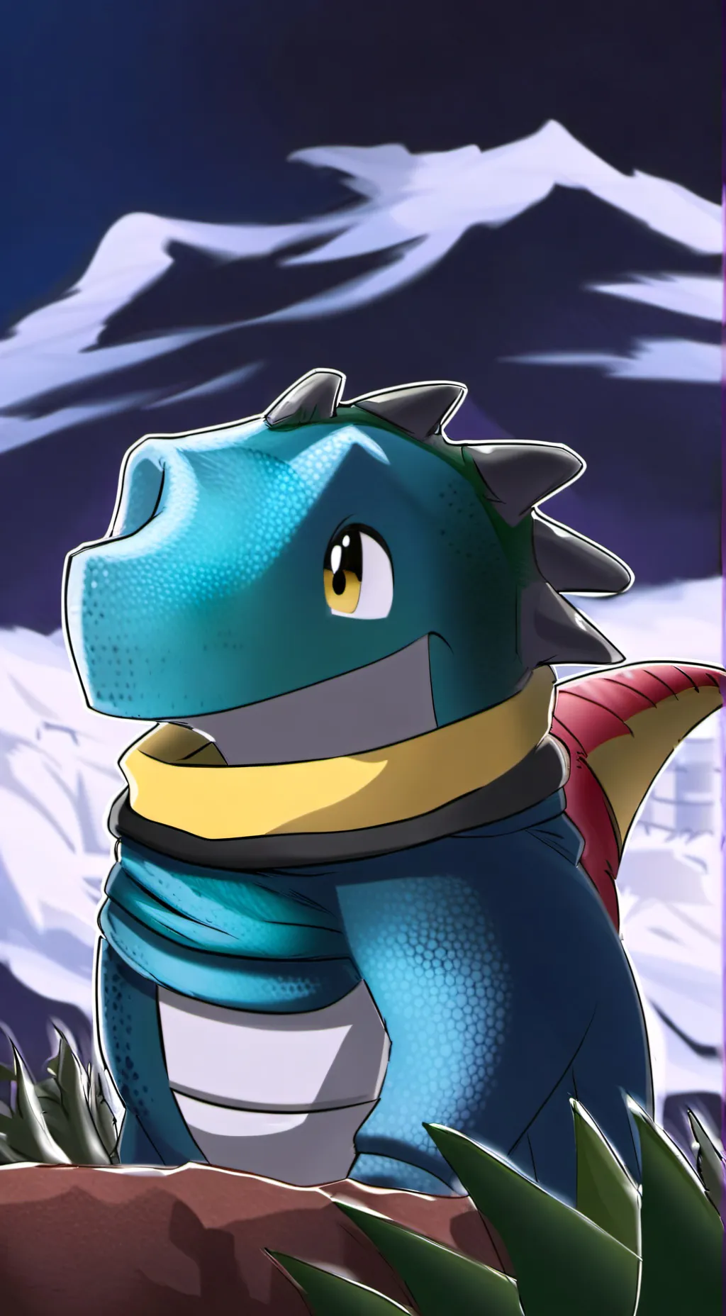 ai character: pandalian  background