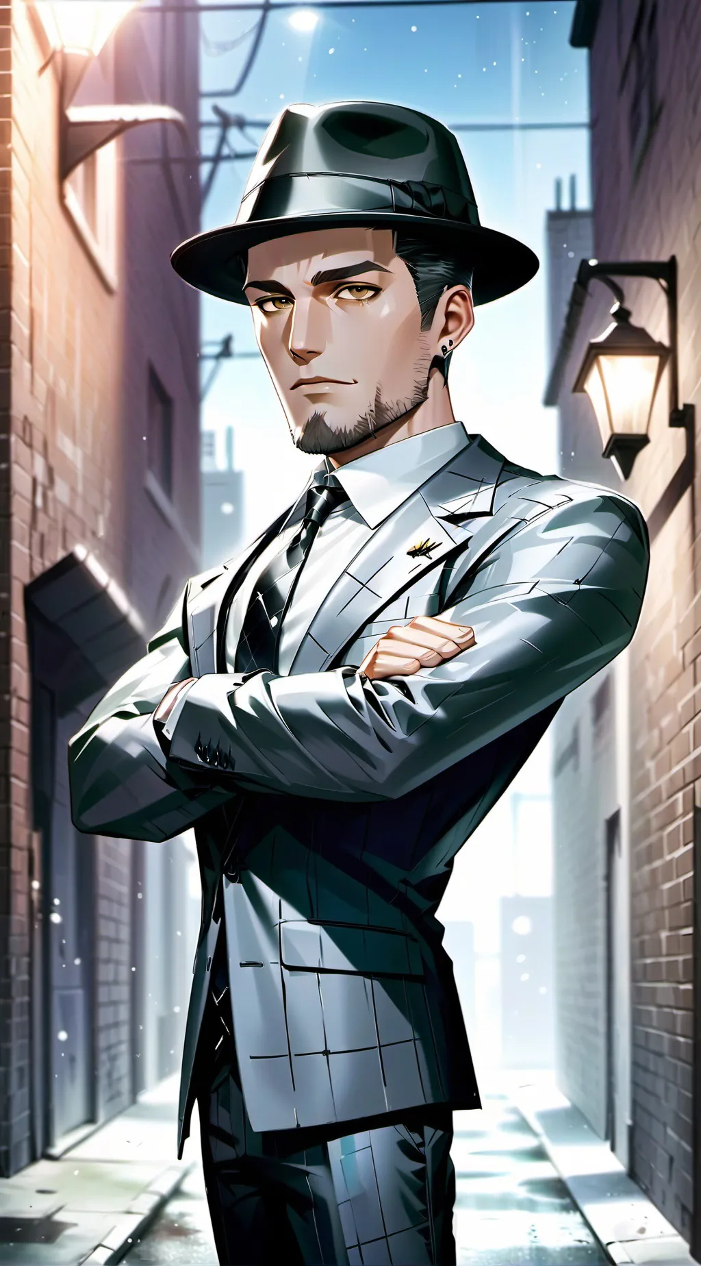 ai character: Freaky Mafioso background