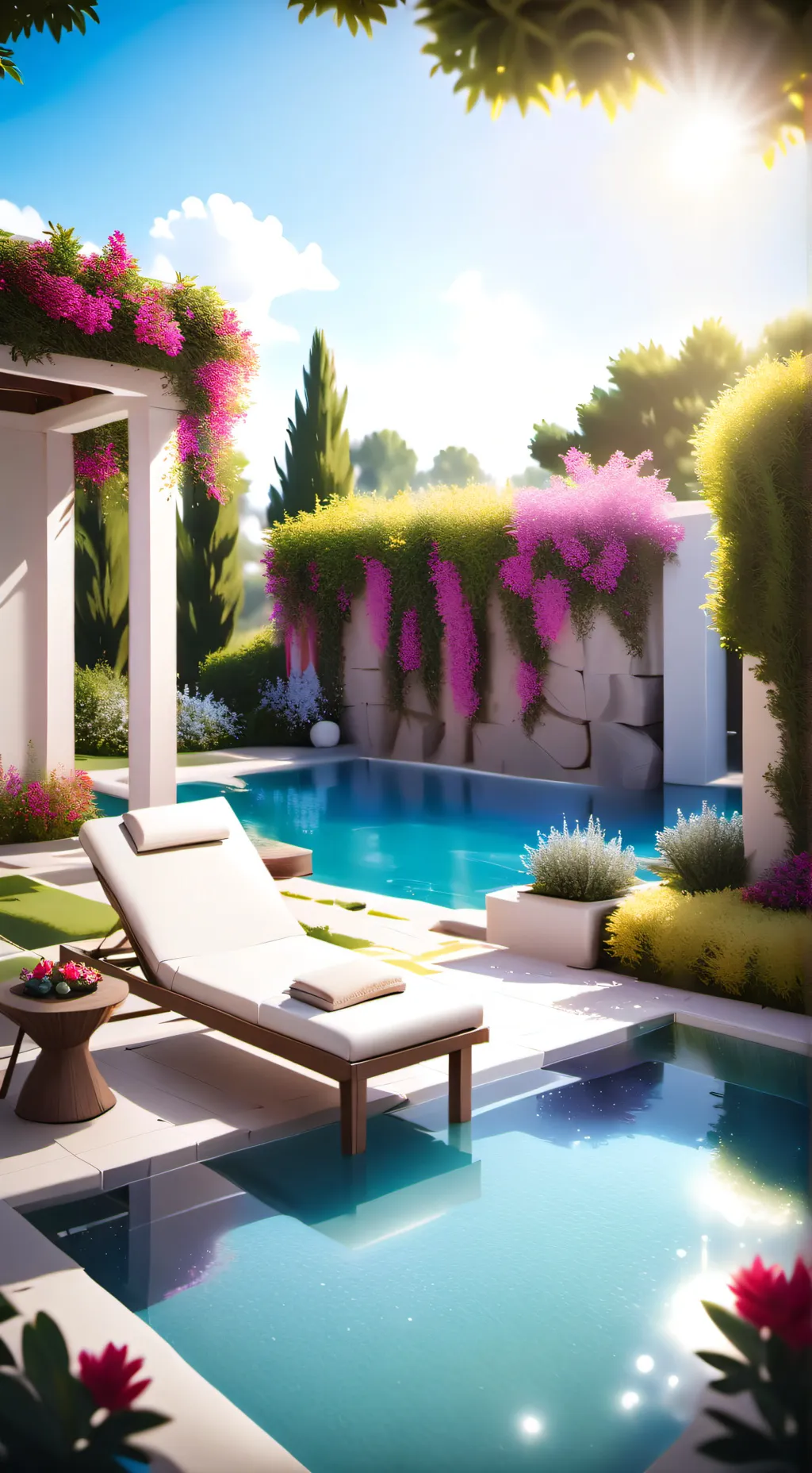 ai character: Skz pool background