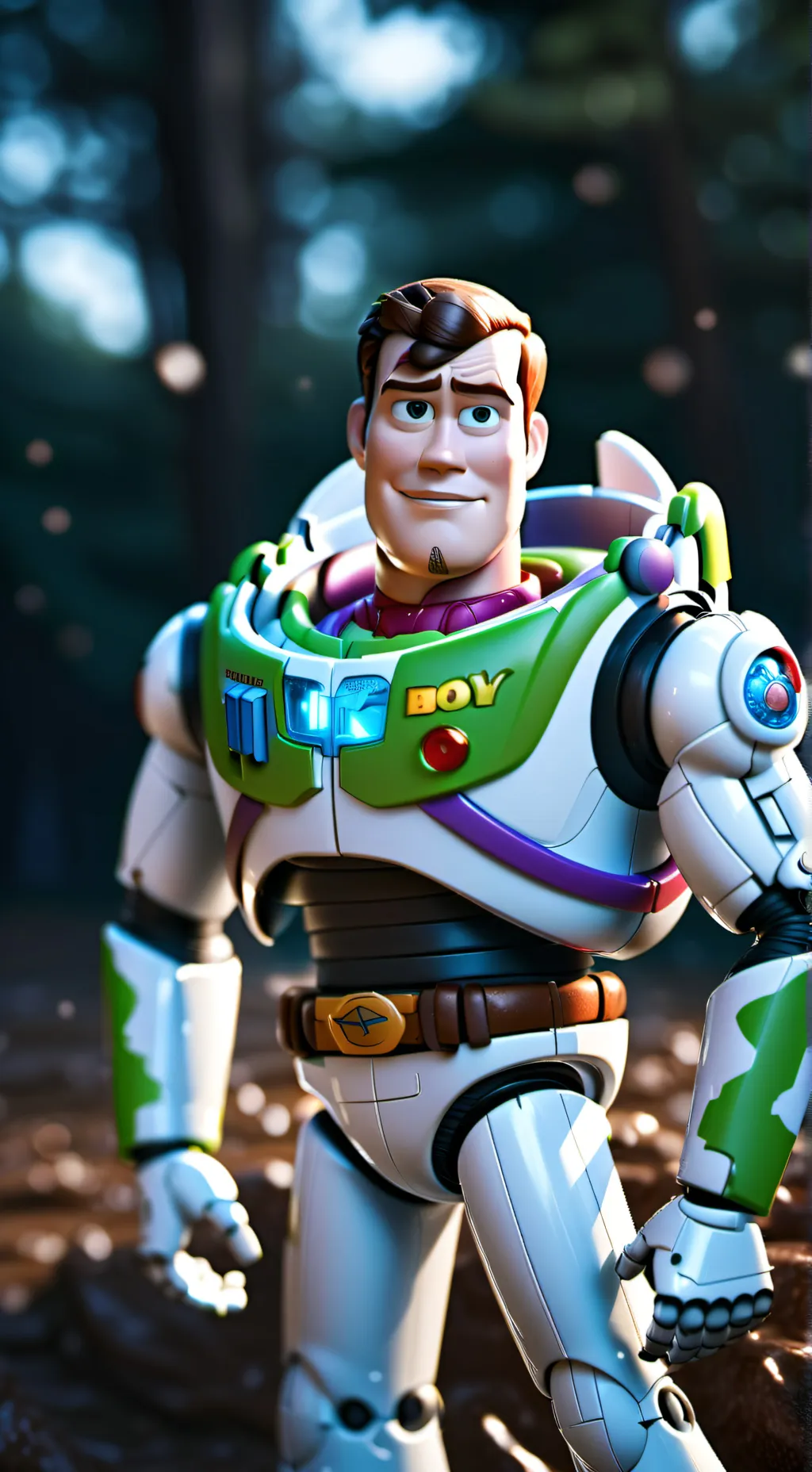 ai character: Toy story 5  background