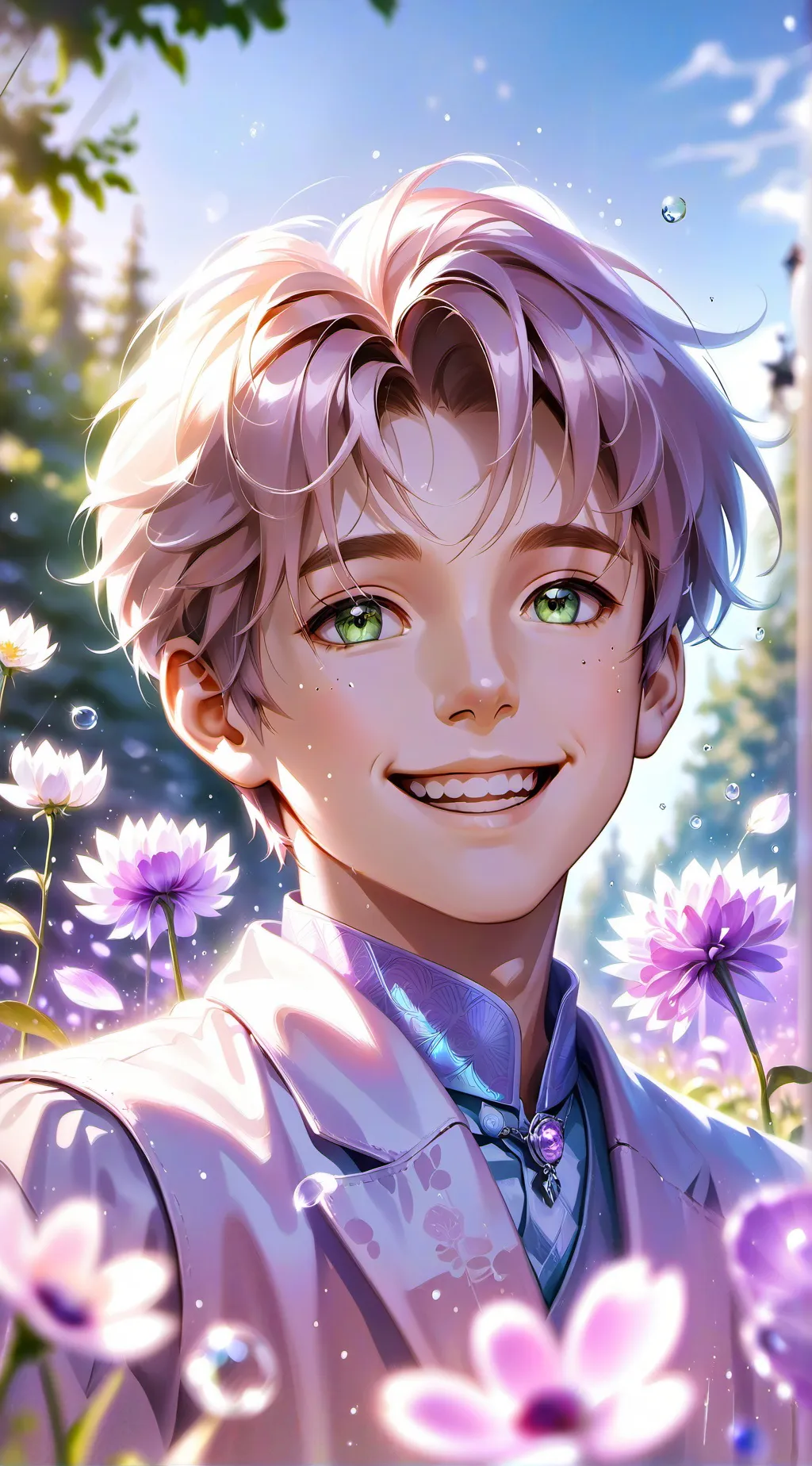 ai character: Carter Sharer Sick background