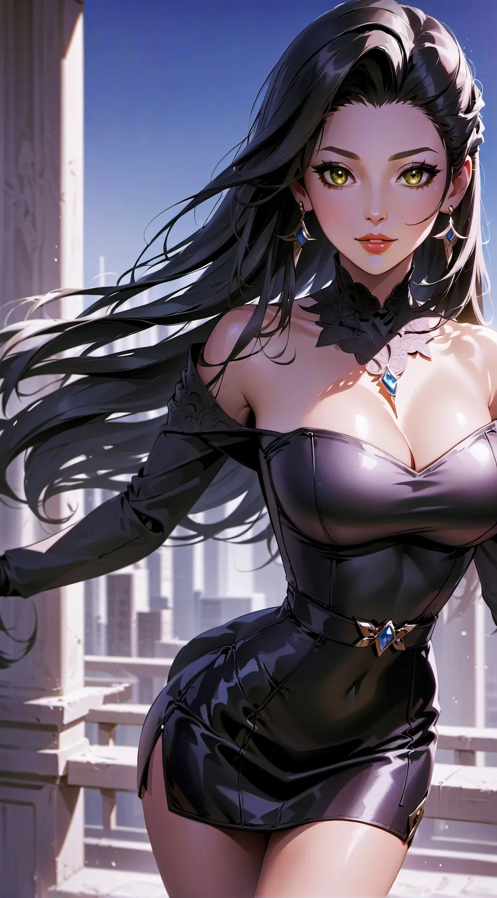 ai character: salome background