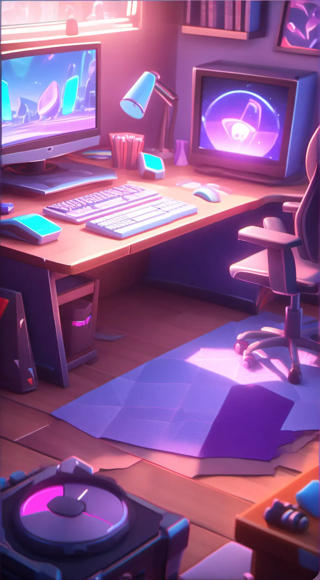 ai character: seu inimigo background