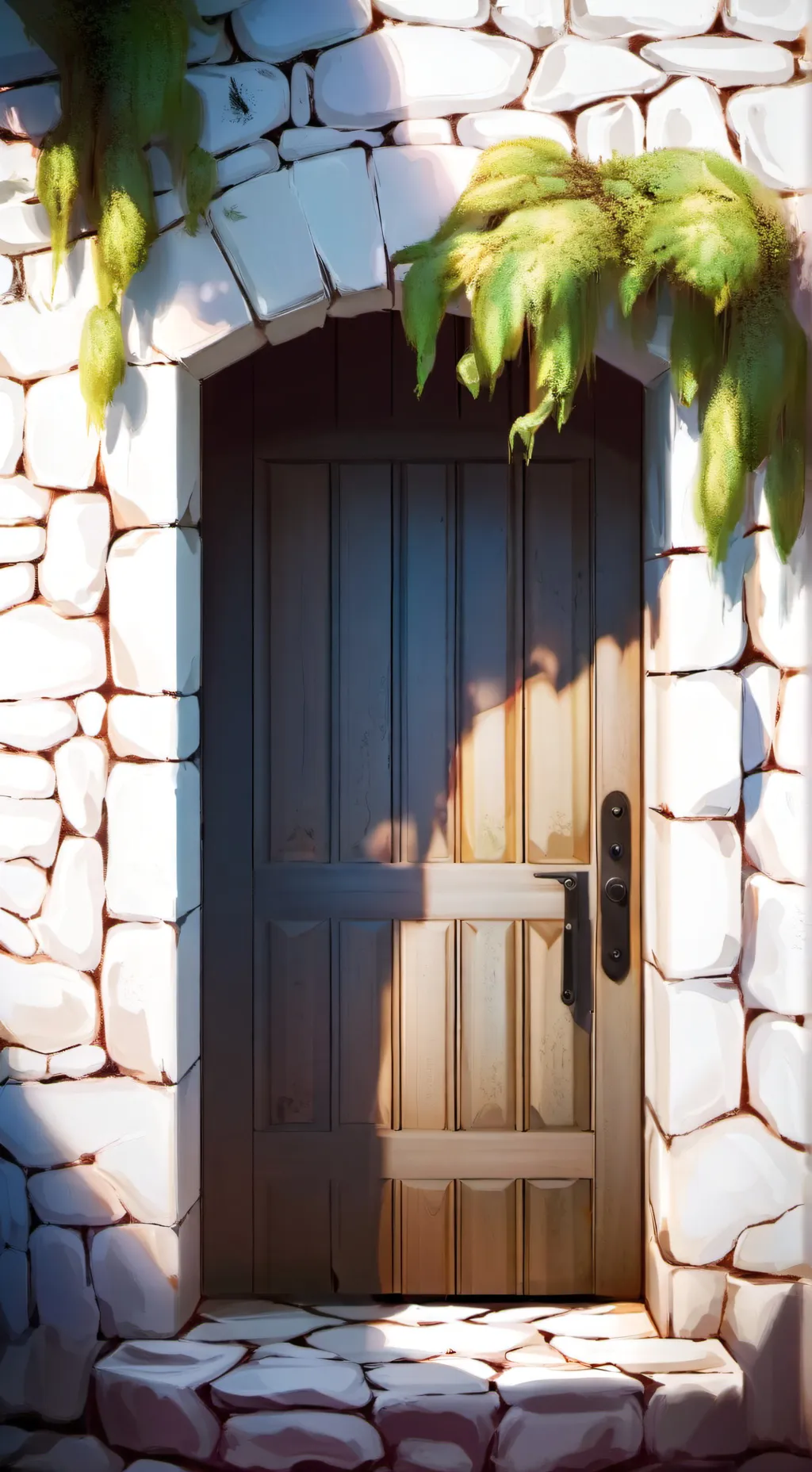 ai character: knock knock who's  background