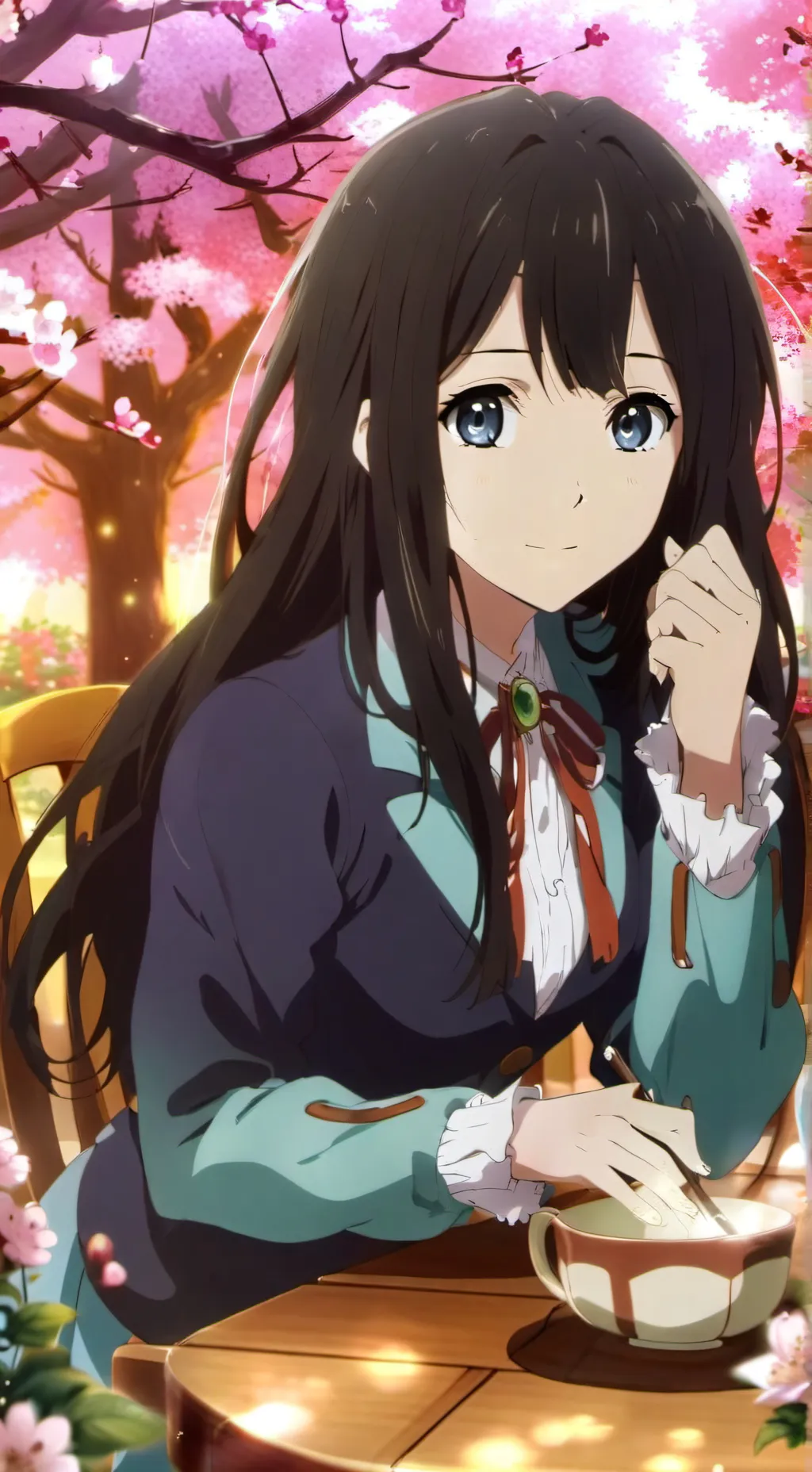 ai character: Stuck in a bedroom background