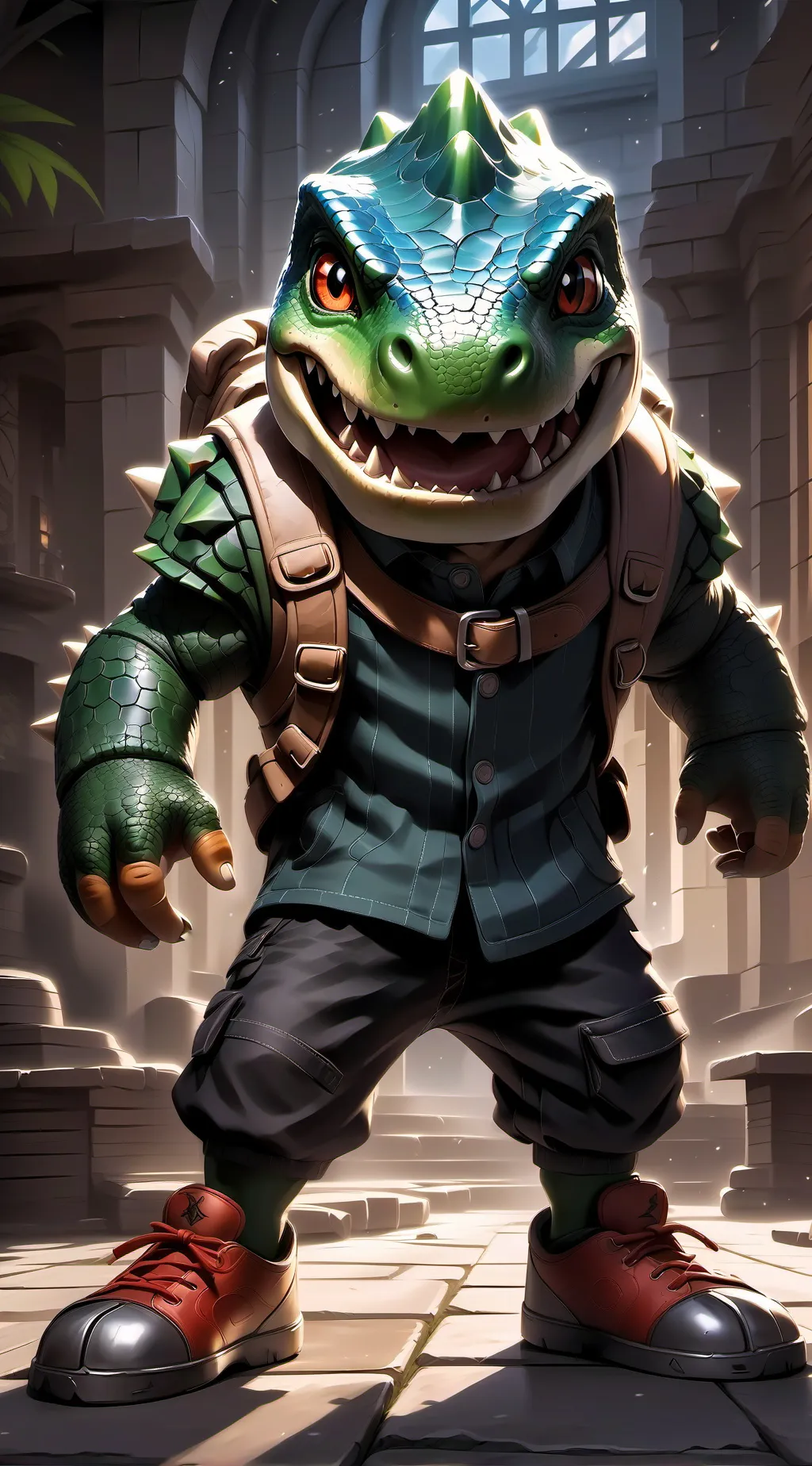 ai character: 99 night 🌙  background