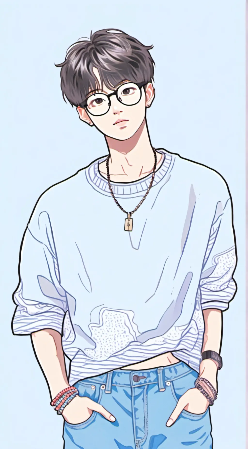 ai character: Jason  background