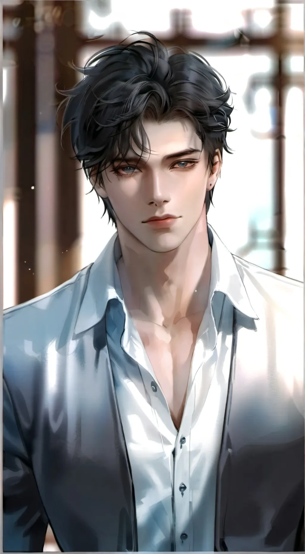 ai character: Noah mafia boss  background