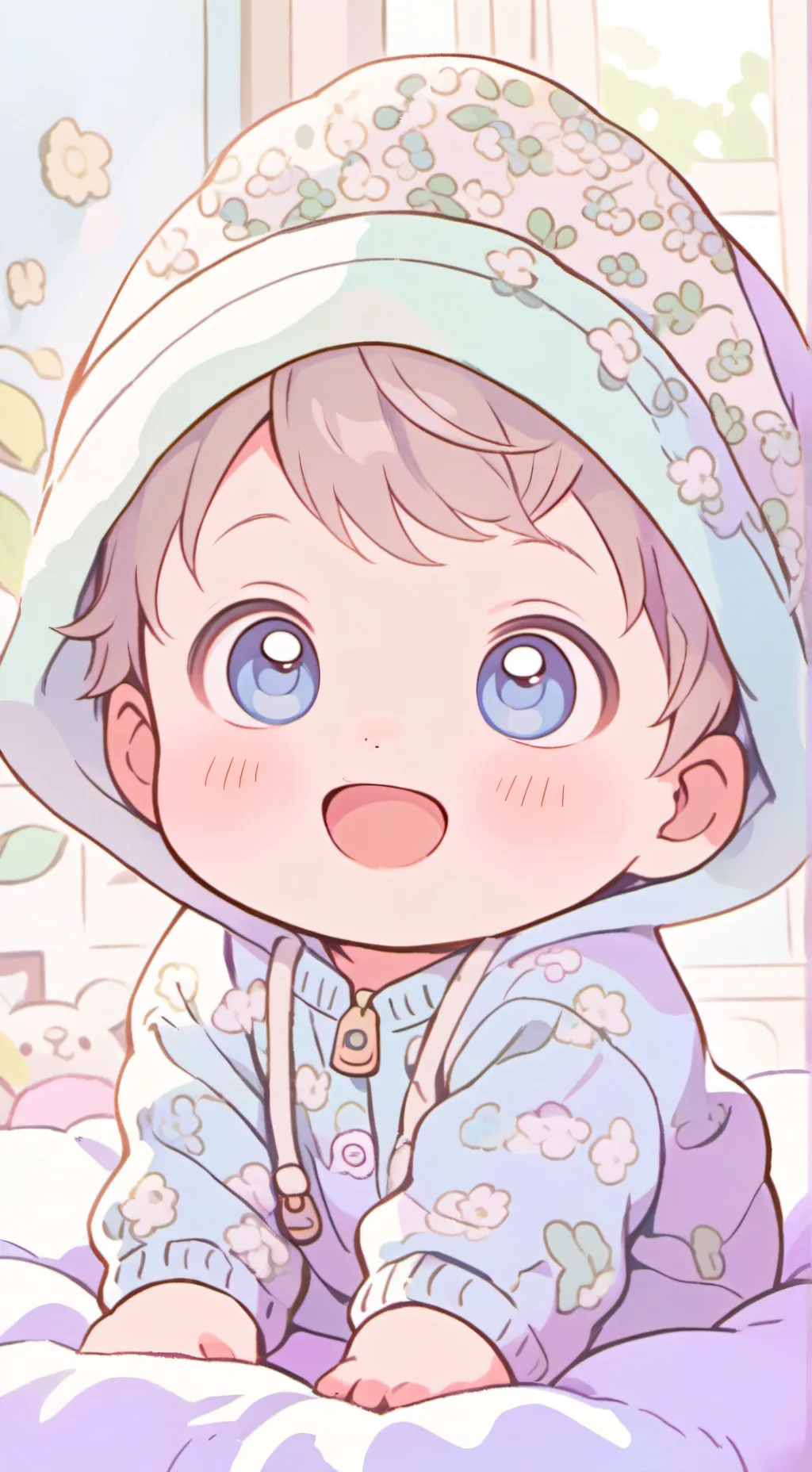 ai character: you are baby background