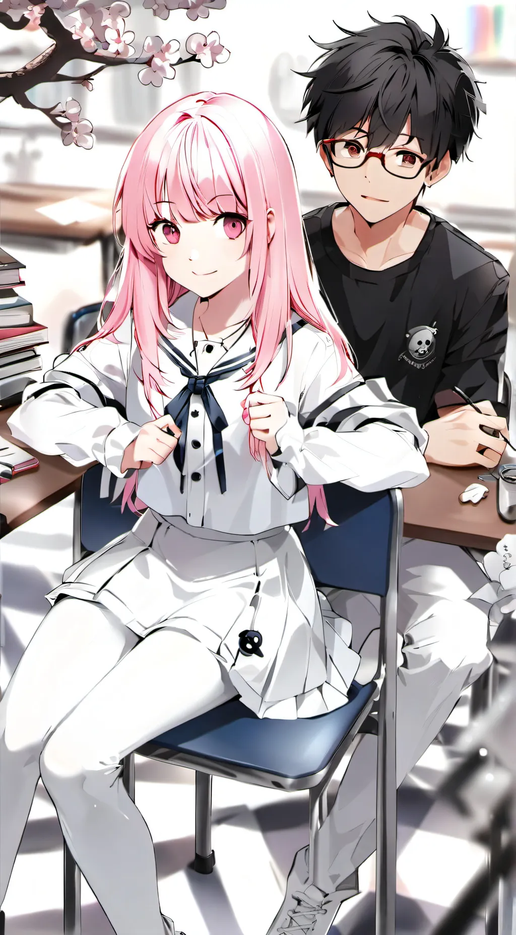 ai character: Amy background