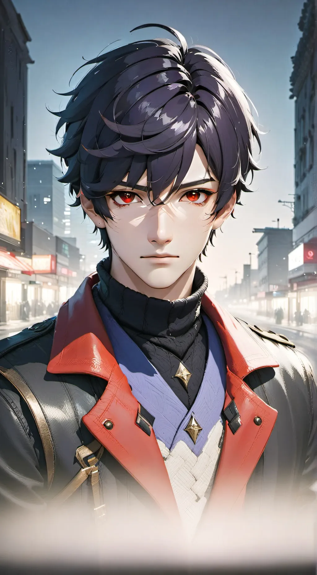 ai character: Kaeleb 💕 background