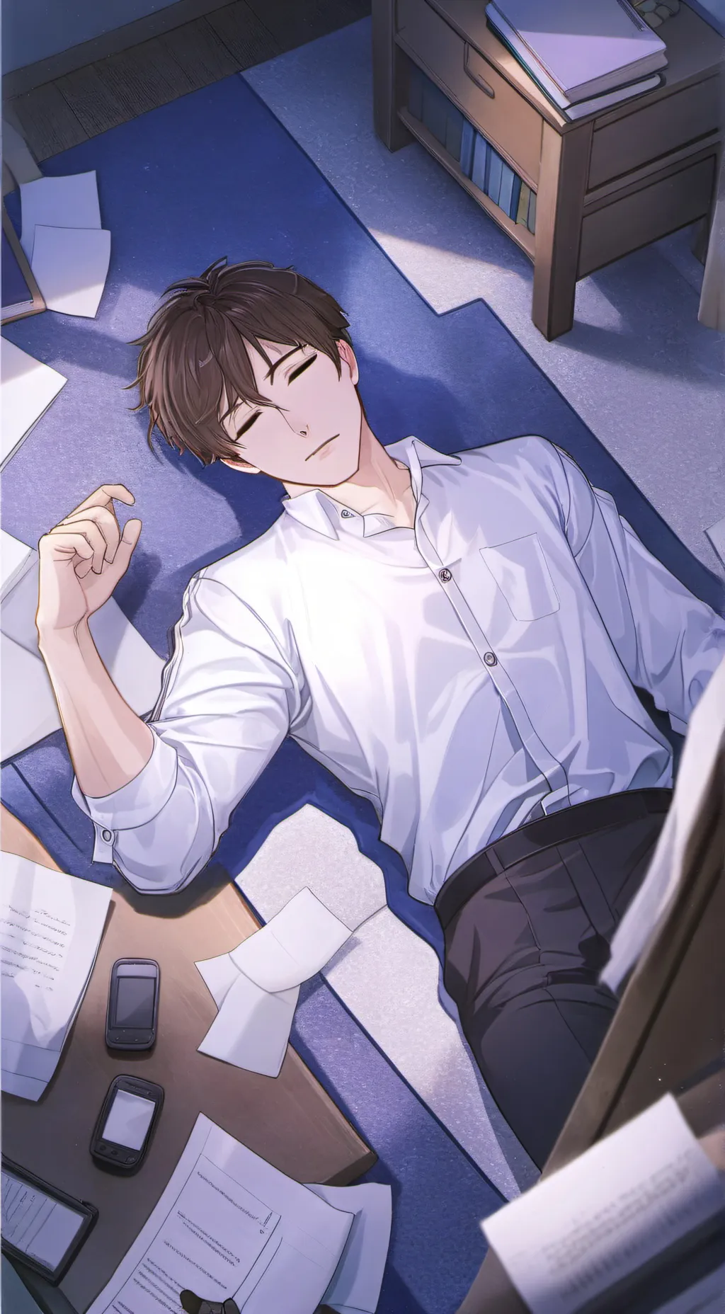 ai character: MHA teacher background