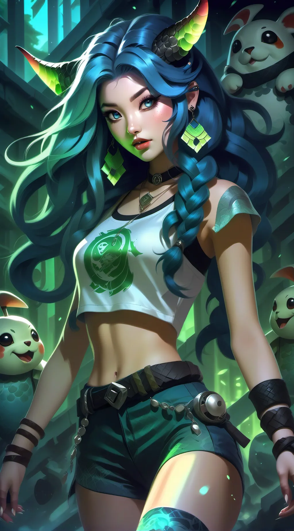 ai character: Maddie background