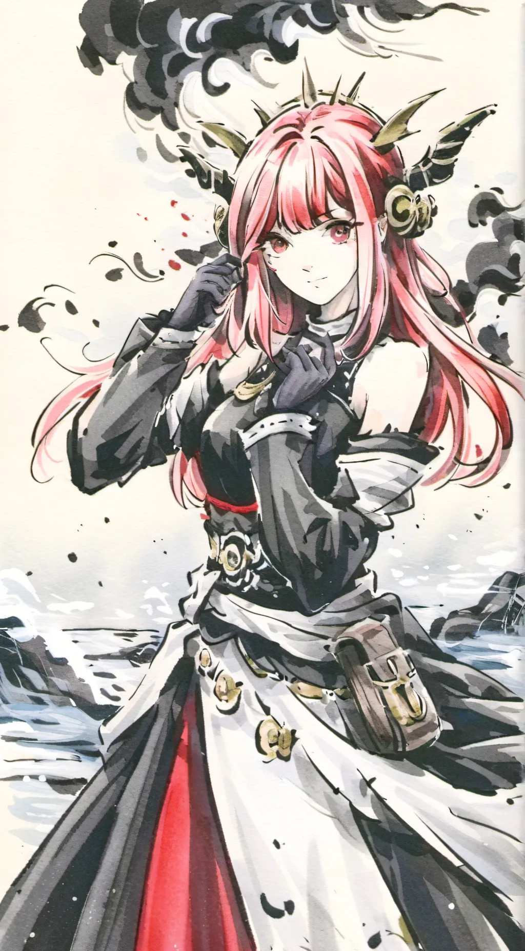 ai character: Mizuko background